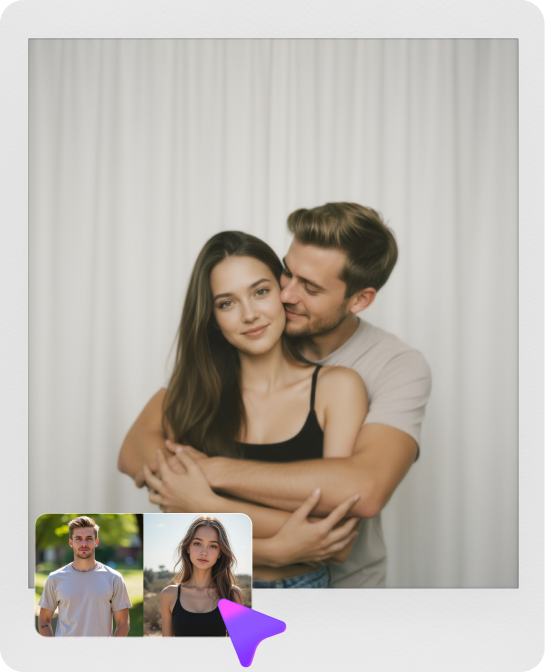 AI Polaroid Filter example